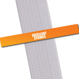Achievement BeltStripes - Excellent Strikes Achievement Stripes - BeltStripes.com : The #1 Source for Martial Arts Belt Tape