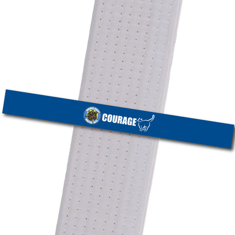 Allegheny Shotokan - Courage Achievement Stripes - BeltStripes.com : The #1 Source for Martial Arts Belt Tape