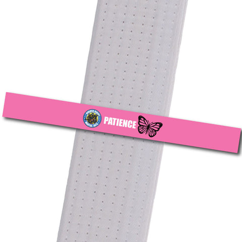 Allegheny Shotokan - Patience Achievement Stripes - BeltStripes.com : The #1 Source for Martial Arts Belt Tape