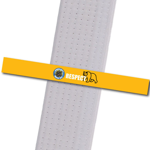 Allegheny Shotokan - Respect Achievement Stripes - BeltStripes.com : The #1 Source for Martial Arts Belt Tape