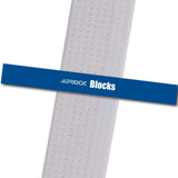 Apexx MA - Blocks Custom Design Program - BeltStripes.com : The #1 Source for Martial Arts Belt Tape