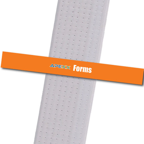 Apexx MA - Forms Custom Design Program - BeltStripes.com : The #1 Source for Martial Arts Belt Tape