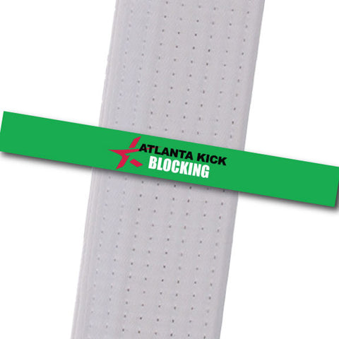 Atlanta Kick - Blocking Custom Belt Stripes - BeltStripes.com : The #1 Source for Martial Arts Belt Tape