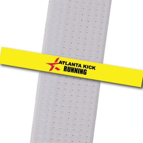 Atlanta Kick - Running Custom Belt Stripes - BeltStripes.com : The #1 Source for Martial Arts Belt Tape