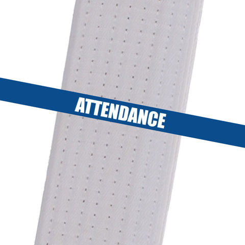 Superstar Karate - Blue Attendance Custom Belt Stripes - BeltStripes.com : The #1 Source for Martial Arts Belt Tape