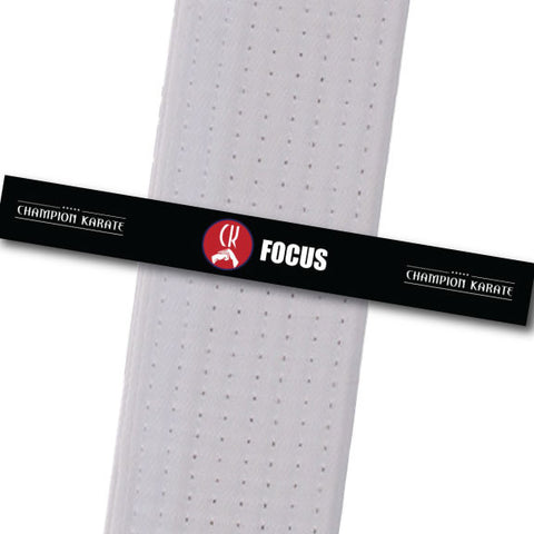 Champion Karate - Focus Achievement Stripes - BeltStripes.com : The #1 Source for Martial Arts Belt Tape