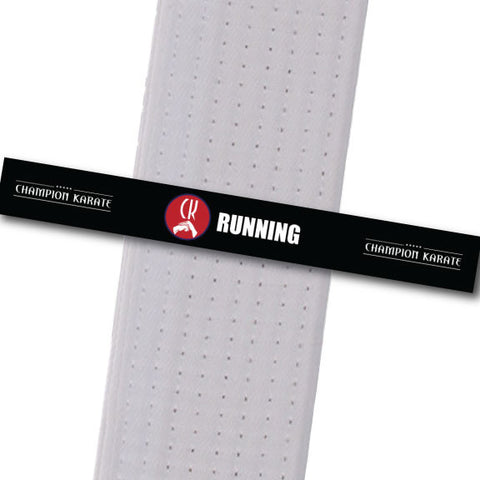 Champion Karate - Running Achievement Stripes - BeltStripes.com : The #1 Source for Martial Arts Belt Tape