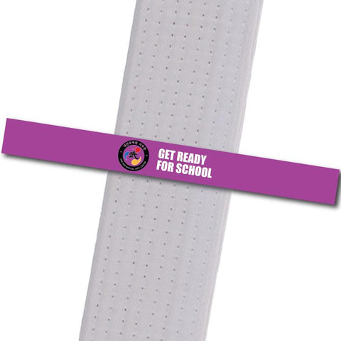 Dae Han MAC - Get Ready for School Custom Belt Stripes - BeltStripes.com : The #1 Source for Martial Arts Belt Tape