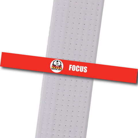 Elite MA Florida - Focus Custom Belt Stripes - BeltStripes.com : The #1 Source for Martial Arts Belt Tape