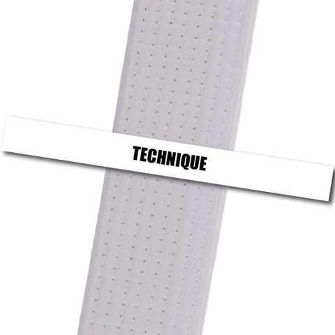Family Martial Arts Center - Technique Achievement Stripes - BeltStripes.com : The #1 Source for Martial Arts Belt Tape