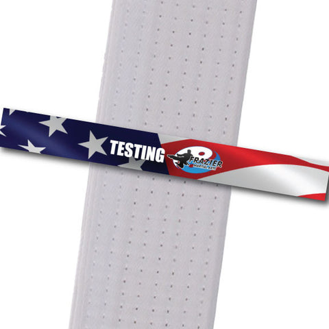 Frazier Martial Arts - Testing Custom Belt Stripes - BeltStripes.com : The #1 Source for Martial Arts Belt Tape