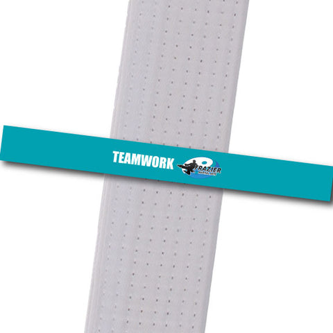 Frazier Martial Arts - Teamwork Custom Belt Stripes - BeltStripes.com : The #1 Source for Martial Arts Belt Tape