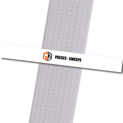 Grappling Zone - Passes Sweeps - White