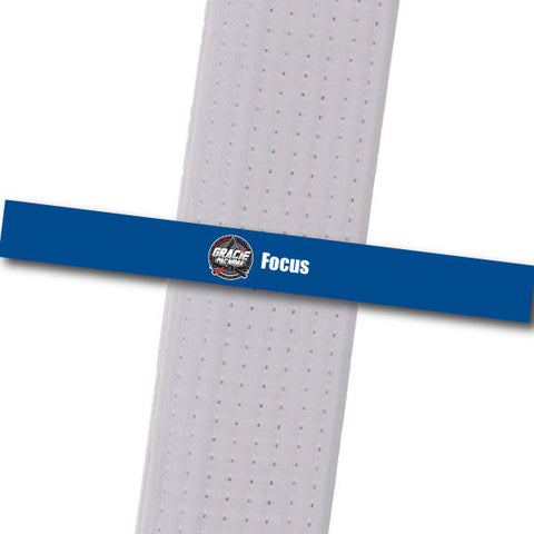 Gracie PAC MMA - Focus Custom Belt Stripes - BeltStripes.com : The #1 Source for Martial Arts Belt Tape