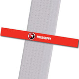 Joey Perry MA - Philosophy Custom Belt Stripes - BeltStripes.com : The #1 Source for Martial Arts Belt Tape