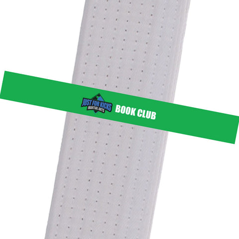 Just For Kicks BeltStripes - Book Club Achievement Stripes - BeltStripes.com : The #1 Source for Martial Arts Belt Tape