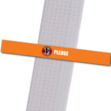 K5 MA - Pledge - Orange Achievement Stripes - BeltStripes.com : The #1 Source for Martial Arts Belt Tape