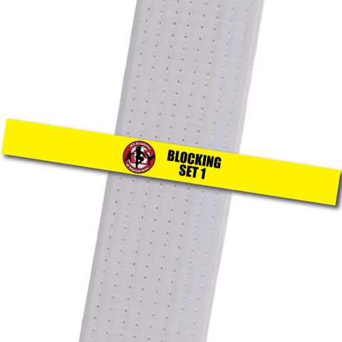 K5 MA - Blocking Set 1 Achievement Stripes - BeltStripes.com : The #1 Source for Martial Arts Belt Tape