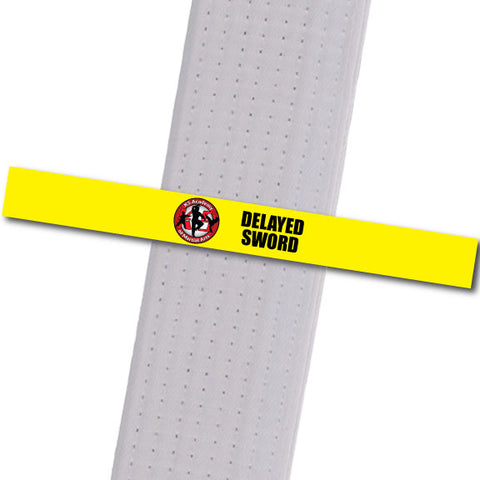 K5 MA - Delayed Sword Achievement Stripes - BeltStripes.com : The #1 Source for Martial Arts Belt Tape