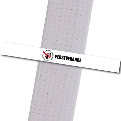 Kimling's Academy - Perseverance Achievement Stripes - BeltStripes.com : The #1 Source for Martial Arts Belt Tape