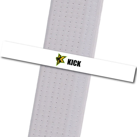 Kickers Martial Arts - Kick Achievement Stripes - BeltStripes.com : The #1 Source for Martial Arts Belt Tape