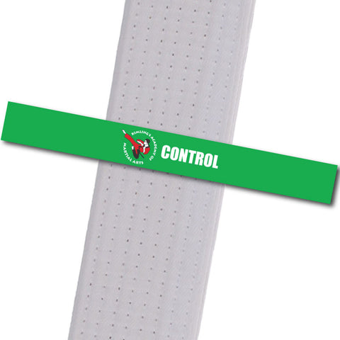 Kimling's Academy - Control Achievement Stripes - BeltStripes.com : The #1 Source for Martial Arts Belt Tape