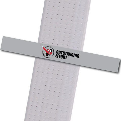 Kimling's Academy - Outstanding Effort Achievement Stripes - BeltStripes.com : The #1 Source for Martial Arts Belt Tape