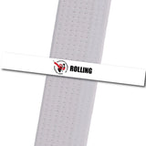 Kimling's Academy - Rolling Achievement Stripes - BeltStripes.com : The #1 Source for Martial Arts Belt Tape