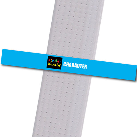 Kinder Karate - Character - Lt Blue Custom Belt Stripes - BeltStripes.com : The #1 Source for Martial Arts Belt Tape