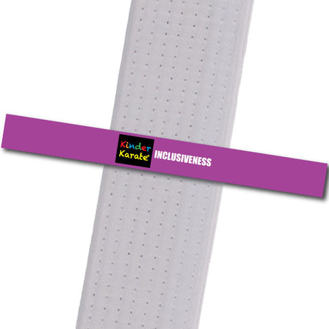 Kinder Karate - Inclusiveness Custom Belt Stripes - BeltStripes.com : The #1 Source for Martial Arts Belt Tape