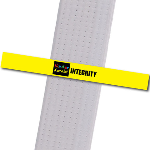 Kinder Karate - Integrity Custom Belt Stripes - BeltStripes.com : The #1 Source for Martial Arts Belt Tape