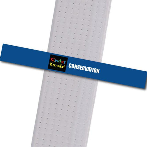 Kinder Karate - Conservation Custom Belt Stripes - BeltStripes.com : The #1 Source for Martial Arts Belt Tape