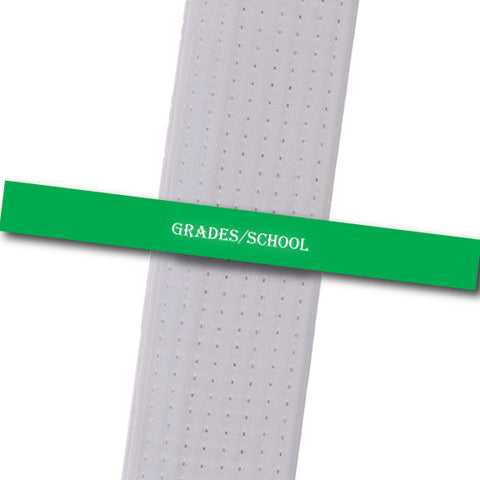 Legacy MA - Grades/School Achievement Stripes - BeltStripes.com : The #1 Source for Martial Arts Belt Tape