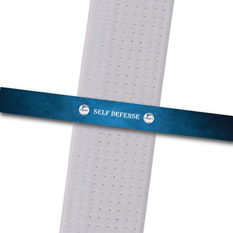 Legacy MA - Self Defense - Blue Achievement Stripes - BeltStripes.com : The #1 Source for Martial Arts Belt Tape