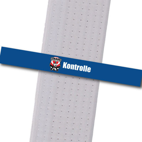 Lemmens Martial Arts - Kontrolle Achievement Stripes - BeltStripes.com : The #1 Source for Martial Arts Belt Tape