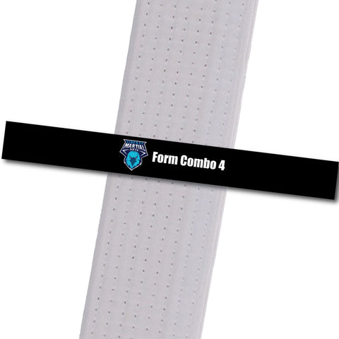 Liberty Martial Arts - Form Combo 4 Custom Belt Stripes - BeltStripes.com : The #1 Source for Martial Arts Belt Tape