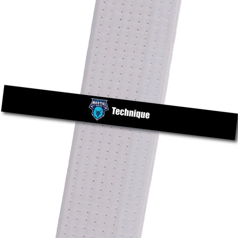 Liberty Martial Arts - Technique Custom Belt Stripes - BeltStripes.com : The #1 Source for Martial Arts Belt Tape