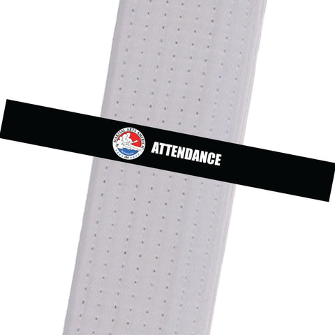 Martial Arts America - Attendance Custom Belt Stripes - BeltStripes.com : The #1 Source for Martial Arts Belt Tape