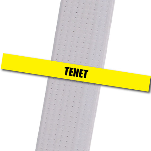 Ninja Fit - Tenet Custom Belt Stripes - BeltStripes.com : The #1 Source for Martial Arts Belt Tape