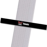 P4 Martial Arts - Tenets Custom Belt Stripes - BeltStripes.com : The #1 Source for Martial Arts Belt Tape