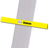 Pecks TKD - Stances Custom Belt Stripes - BeltStripes.com : The #1 Source for Martial Arts Belt Tape