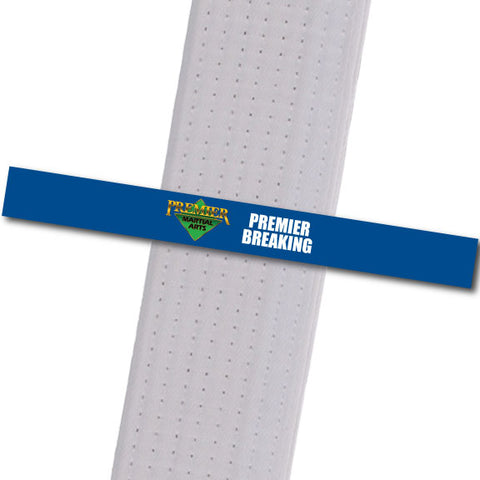 Premier Martial Arts - Premier Breaking Custom Belt Stripes - BeltStripes.com : The #1 Source for Martial Arts Belt Tape