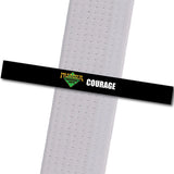 Premier MA Powder Springs - Courage Achievement Stripes - BeltStripes.com : The #1 Source for Martial Arts Belt Tape
