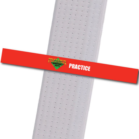 Premier MA Powder Springs - Practice Achievement Stripes - BeltStripes.com : The #1 Source for Martial Arts Belt Tape