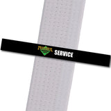 Premier MA Powder Springs - Service Achievement Stripes - BeltStripes.com : The #1 Source for Martial Arts Belt Tape