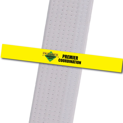 Premier Martial Arts - Premier Coordination Custom Belt Stripes - BeltStripes.com : The #1 Source for Martial Arts Belt Tape