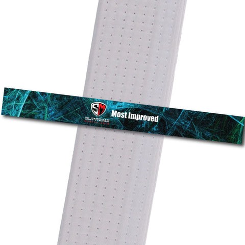 Supreme MA - Most Improved Custom Belt Stripes - BeltStripes.com : The #1 Source for Martial Arts Belt Tape