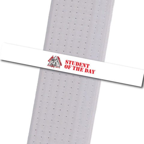 TCK Mixed Martial Arts - STUDENT OF THE DAY Custom Belt Stripes - BeltStripes.com : The #1 Source for Martial Arts Belt Tape