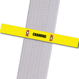 Triple Crown Martial Arts - Early SKILLZ-Crawing Custom Belt Stripes - BeltStripes.com : The #1 Source for Martial Arts Belt Tape