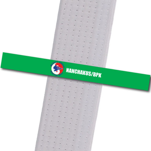 Wesley Chapel MA - Nanchakus/BPK Custom Belt Stripes - BeltStripes.com : The #1 Source for Martial Arts Belt Tape